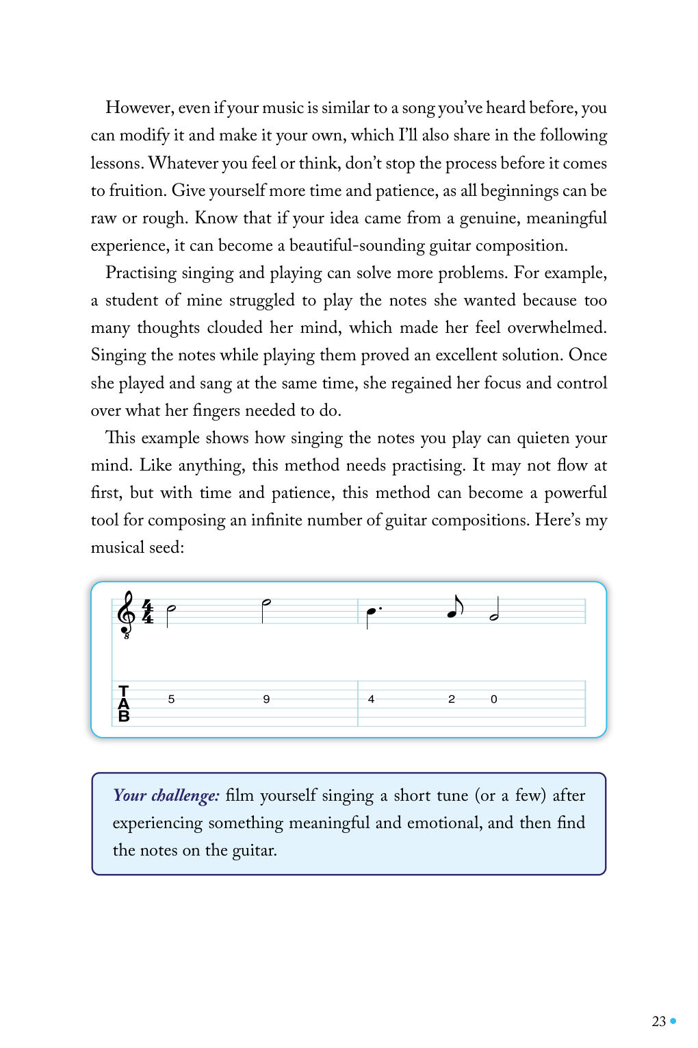 Page 23 of the book